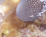 A picture of step 5 of Yakhni pulao.