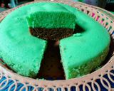 Foto langkah ke 13 dari resep Bolu pandan coklat super lembut.