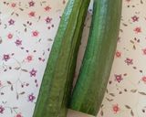Pár perces, ecetes uborkasaláta recept fázis 1 fotója
