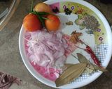 A picture of step 1 of Masaledar Chole.