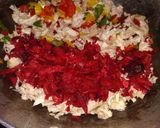 A picture of step 1 of Alu Paneer ball.