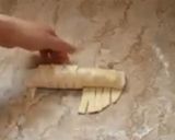 A picture of step 5 of Maggi Masala chicken Braided Bread Rolls.