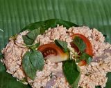 Foto langkah ke 3 dari resep Pepes Udang Tahu Pedas.