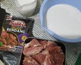 Foto langkah ke 1 dari resep Rendang khas Padang bumbu praktis.