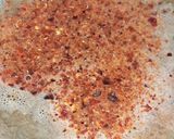 A picture of step 1 of Tomato semolina fingers.