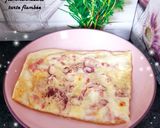 Une image de l'étape 7 de Flammekueche tarte flambée fines.