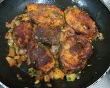 A picture of step 9 of Tava fry fish in mustard oil.