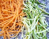 Une image de l'étape 1 de Croquettes des légumes.
