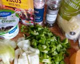 A picture of step 2 of My taco bake 🧀🌮.