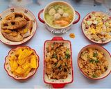 Hình bước làm 7 của món Cơm nhà trao gửi yêu thương