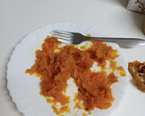 Foto del paso 1 de la receta: Bizcocho de calabaza y crema de castaña y cacahuete 😋
