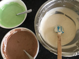 Bolu Marmer putih telur 3 rasa kukus