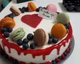 Pas rețetă Tort cu cremă de mascarpone! 4 fotografie
