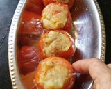 स्ट्फ्ड टमाटर (stuffed tamatar recipe in Hindi) रेसिपी चरण 9 फोटो