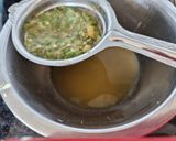 A picture of step 1 of Aloo sev.