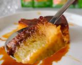Foto langkah ke 4 dari resep Caramel Cheese Matcha Cake.