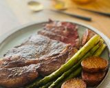 Foto del paso 3 de la receta: Entrecot a baja temperatura con trigueros y patatas (sous vide)🥩 🧈 🥔