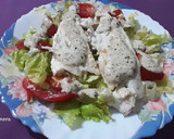 Foto del paso 5 de la receta: Ensalada templada de dorada con salsa de yogur