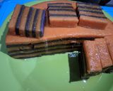 Foto langkah ke 9 dari resep Kue lapis kojo kukus.