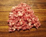 Une image de l'étape 1 de Pâtes à l'Amatricienne 
