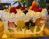 A picture of step 7 of Fresh Cream Fruit Cake.