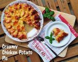 Foto langkah ke 11 dari resep Creamy Chicken Potato Pie.