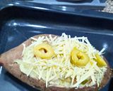 Une image de l'étape 6 de Patate douce farcie.
