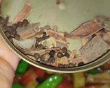 A picture of step 2 of Dal Masoor pulao.