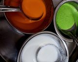 A picture of step 2 of Tiranga Dosa.