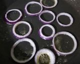 A picture of step 1 of Balsamic Onion Omelette.