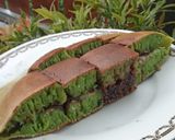 Foto langkah ke 4 dari resep Martabak pandan teflon.