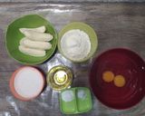 Foto langkah ke 1 dari resep Banana cake aka Bolu Pisang - no mixer no oven.