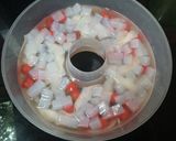 Foto langkah ke 4 dari resep Agar2 Merah Putih.