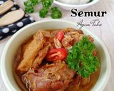 Foto langkah ke 8 dari resep 747. Semur Ayam-Tahu Bumbu Iris.