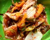 Foto langkah ke 3 dari resep Omlete kimchi fried rice.