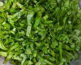A picture of step 2 of Dal palak/ dal with spinach.