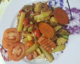 Foto langkah ke 5 dari resep Vegetable Teriyaki.