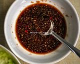 Hình bước làm 3 của món Bún Nước Tương Dã Chiến (Chay)