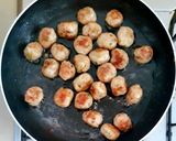 รูปขั้นตอนการทำที่ 5 ของ มีทบอลห่อผัก meatball baby romaine lettuce