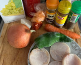 Foto del paso 1 de la receta: Merluza en salsa
