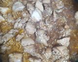 Foto del paso 5 de la receta: Pollo con salsa de soja y arroz