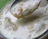 Foto langkah ke 2 dari resep Es Alpukat + Susu Karamel=Durian.