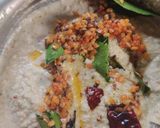 A picture of step 4 of Rawa uttapam.