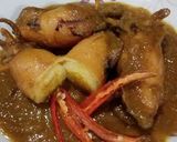 Gambar langkah 10 resipi Ketupat Sotong #KCHUP.