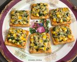 A picture of step 9 of Cheesy Sweet Corn Crackers.