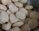 A picture of step 2 of Crispy Golgappa Shells (Suji, All-Purpose Flour, and Whole Wheat Mix).