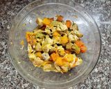 Foto del paso 3 de la receta: Tortilla de pollo y verduras