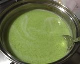 Foto langkah ke 4 dari resep Pudding Lumut Pandan Santan.