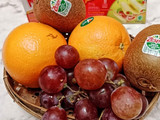 Susu Panggang Keju Topping Buah Segar