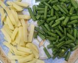 A picture of step 1 of French Beans.